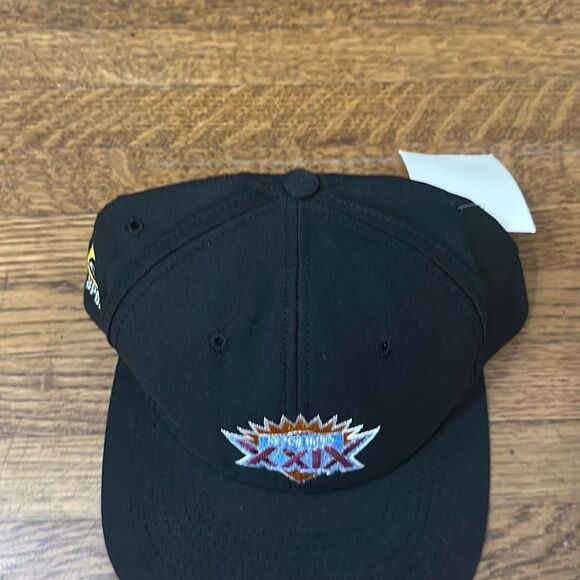 Vintage 90's NWT Black Nutmeg Mills Super Bowl XXIX ABC Sports Snap Back - Picture 2 of 9